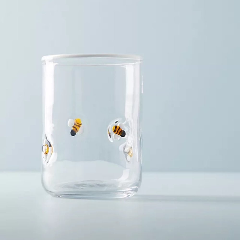 Anthropologie Lola Bee Juice Glass